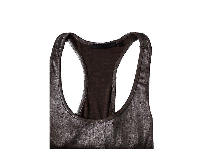 VICTORIA BECKHAM, Canotta metallizzata - vista 7