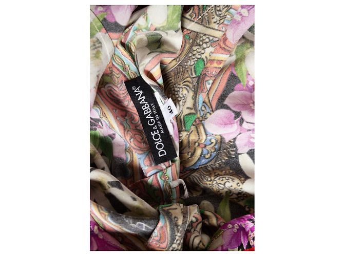 Autre Marque DOLCE & GABBANA, Multicoloured sleeveless top Multiple colors - view 5