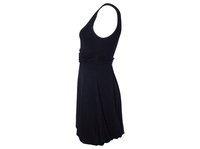 Pinko, Schwarzes drapiertes One-Shoulder-Kleid - Ansicht 4