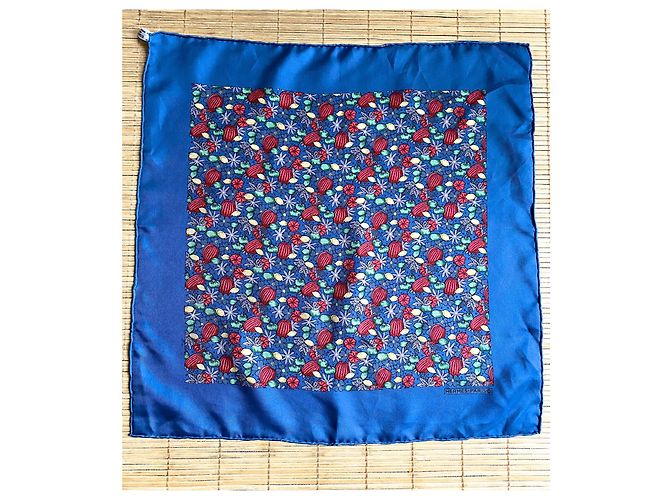 Hermès seda com cachecol carré Multicor - vista 2