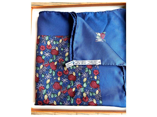 Hermès seda com cachecol carré Multicor - vista 3