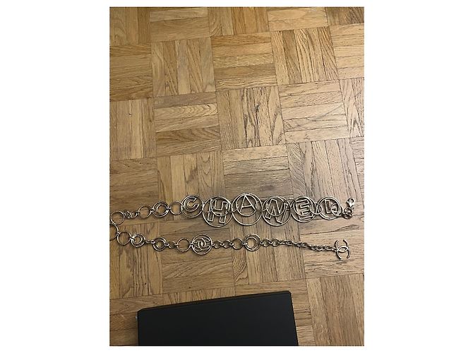 Cambon Chanel Gürtel aus Goldmetall Gold hardware - Ansicht 3