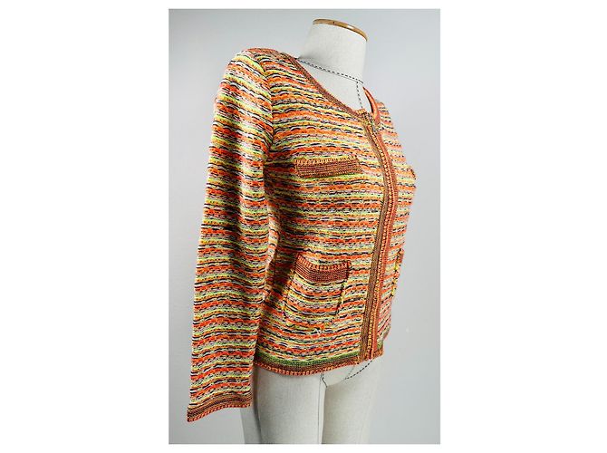 Strickjacke Essentiel Antwerp Wolle Acryl Mehrfarbig Mehrfarben - Ansicht 2