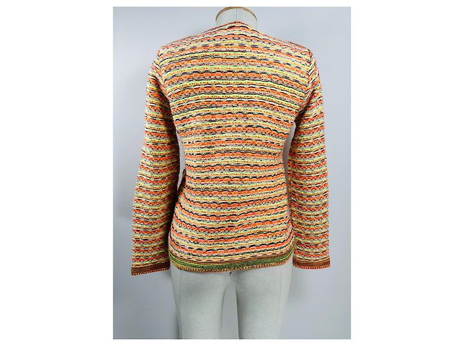 Strickjacke Essentiel Antwerp Wolle Acryl Mehrfarbig Mehrfarben - Ansicht 3