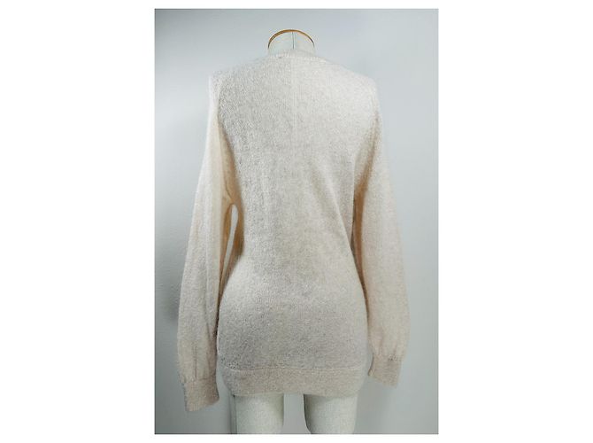 & Other Stories Beige Strickpullover Mohair Wolle S - Ansicht 3