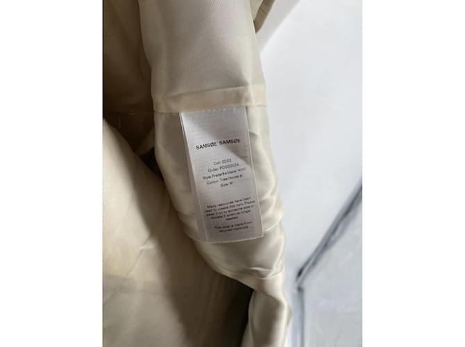 Samsoe & Samsoe Jacken T.International M Leinen Beige - Ansicht 6