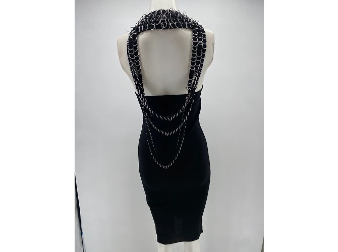 Irié Kleid T.International S Polyester Schwarz - Ansicht 2