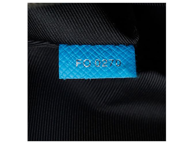 Bumbag Marsupio da esterno Taigarama con monogramma blu Louis Vuitton - vista 8