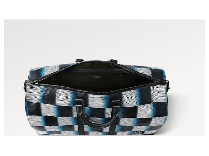 Louis Vuitton LV Keepall luna blu nuova - vista 3