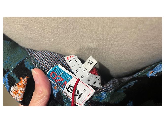 Abito Kenzo Défilé Memento 3 Multicolore con Volant - vista 6