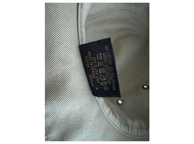 Cappello Louis Vuitton Monogram Jacquard in cotone blu - vista 5