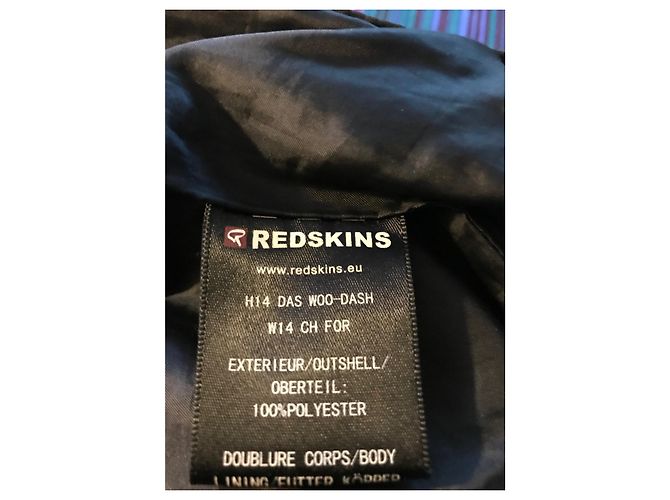 Giacca con cappuccio dei Redskins Nero - vista 7