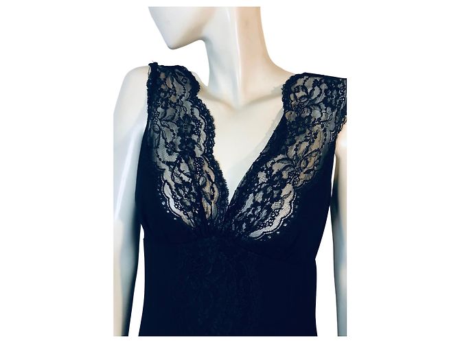 Valentino-Kleid aus Schurwolle Schwarz - Ansicht 5