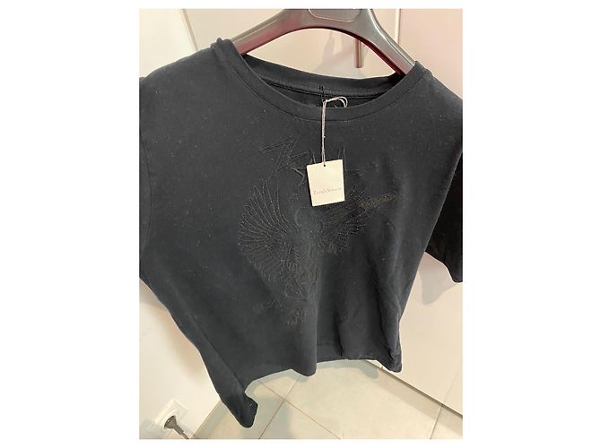 Zadig & Voltaire Camiseta bordada de Zadig y Voltaire Negro - vista 2