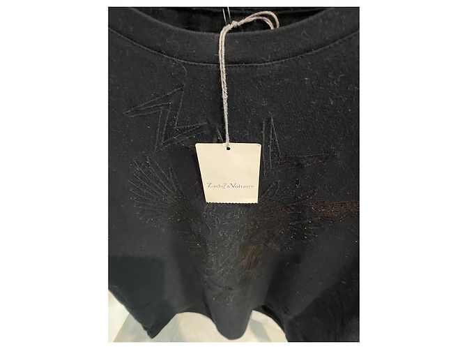 Zadig & Voltaire Camiseta bordada de Zadig y Voltaire Negro - vista 3