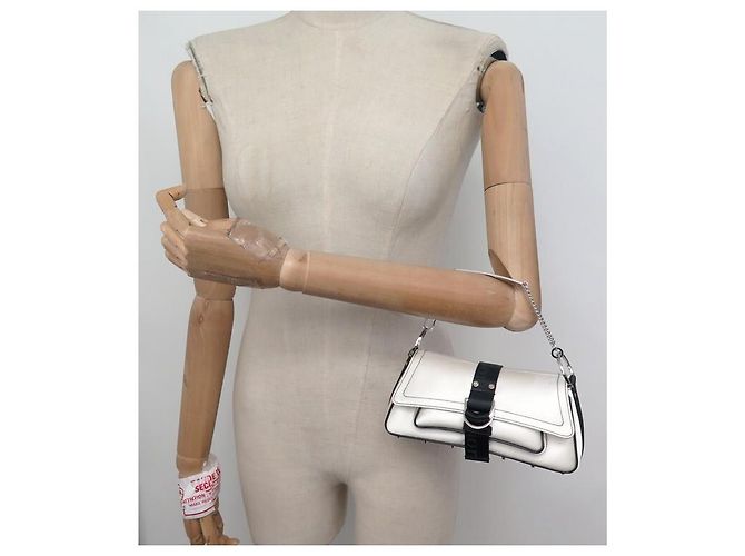 NUOVA BORSA A MANO GALLIANO CHRISTIAN DIOR HARDCORE CON MOSCHETTONE STRASS - vista 4