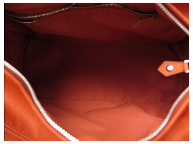 Hermès NOVA BOLSA HERMES ACAPULCO PM CABAS LONA E COURO LARANJA NOVA BOLSA DE MÃO - vista 7