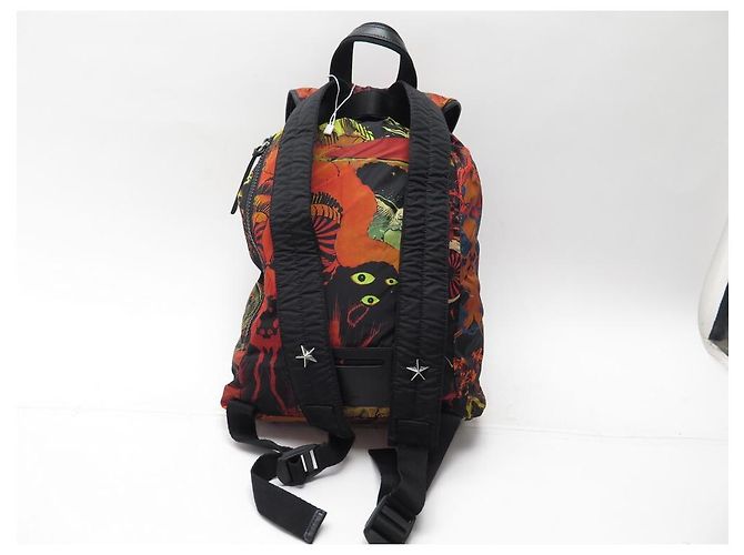 NEUER GIVENCHY JAW BK RUCKSACK500DK03V-MEHRFARBIGE RUCKSACKTASCHE AUS NYLON - Ansicht 2
