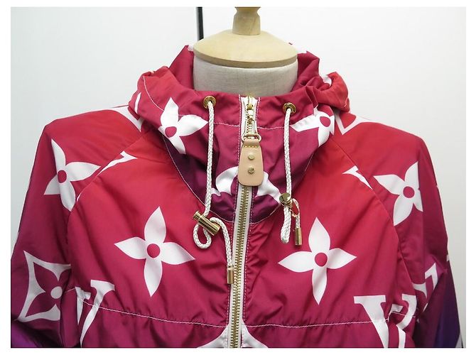 NUOVA GIACCA PARKA LOUIS VUITTON MONOGRAM SUNSET FLOW04 Giacca a vento 36 cappotto Multicolore - vista 2