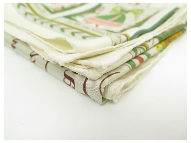 Hermès SCIARPA HERMES OLIO RINFRESCANTE PER USO WC PROFUMATO Crudo - vista 10