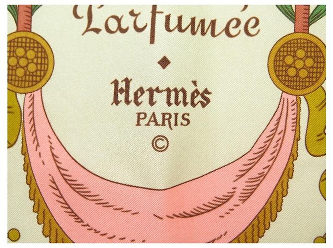 Hermès SCIARPA HERMES OLIO RINFRESCANTE PER USO WC PROFUMATO Crudo - vista 4