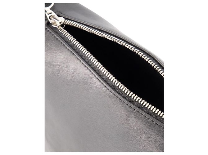 Donna Karan Double Bow Pouch - Kara - Leather - Black - view 4