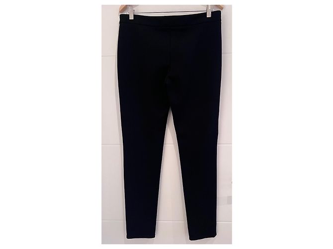 Pantalon noir en viscose Roberto Cavalli - vue 2