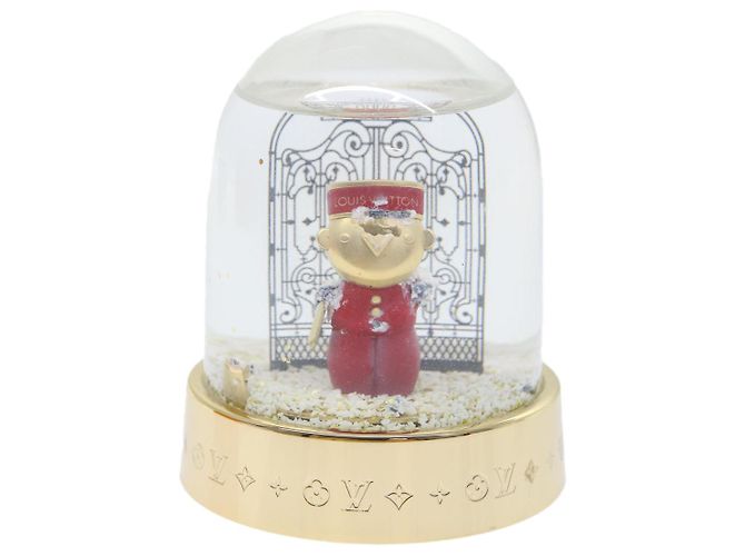 LOUIS VUITTON boule à neige gaston boule à neige or clair GI0550 Auth LV 51069 Doré - vue 13