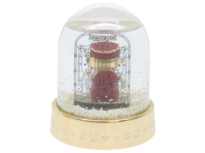 LOUIS VUITTON boule à neige gaston boule à neige or clair GI0550 Auth LV 51069 Doré - vue 2
