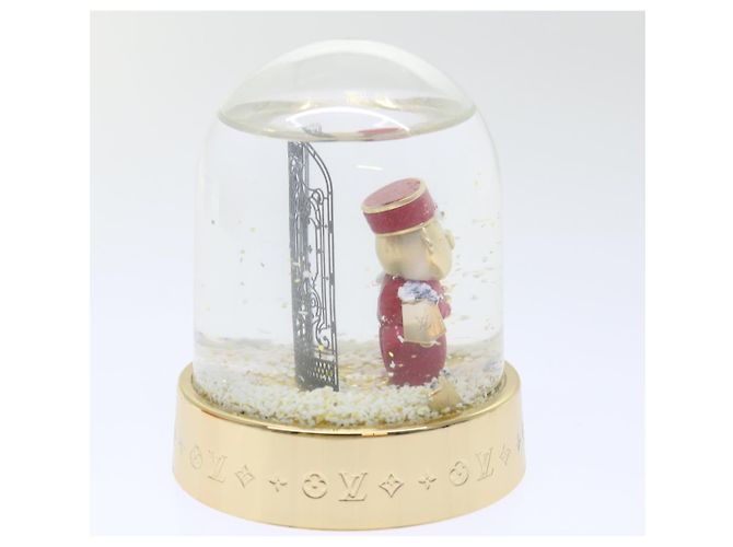LOUIS VUITTON boule à neige gaston boule à neige or clair GI0550 Auth LV 51069 Doré - vue 4