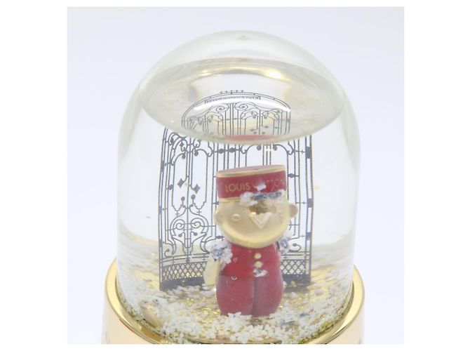 LOUIS VUITTON boule à neige gaston boule à neige or clair GI0550 Auth LV 51069 Doré - vue 5