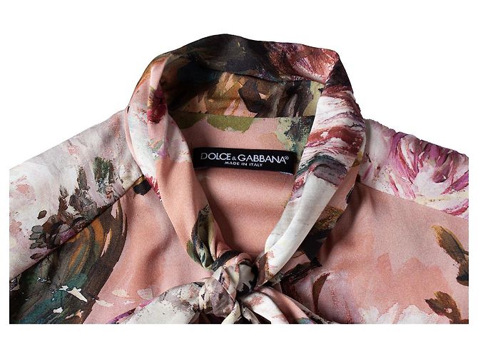 Autre Marque DOLCE & GABBANA, Camicetta floreale Multicolore - vista 7