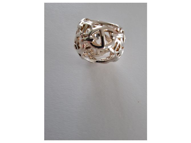 Hermès CHAINED ANCHOR CHAIN Ring Silvery - view 9