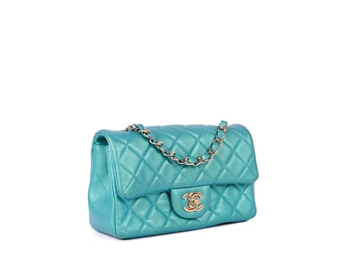 CHANEL Sacs à main Intemporels/classique Bleu - vue 2