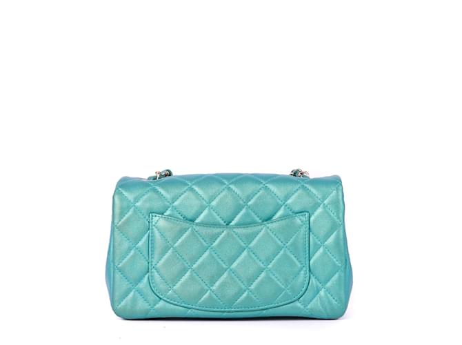 CHANEL Sacs à main Intemporels/classique Bleu - vue 3