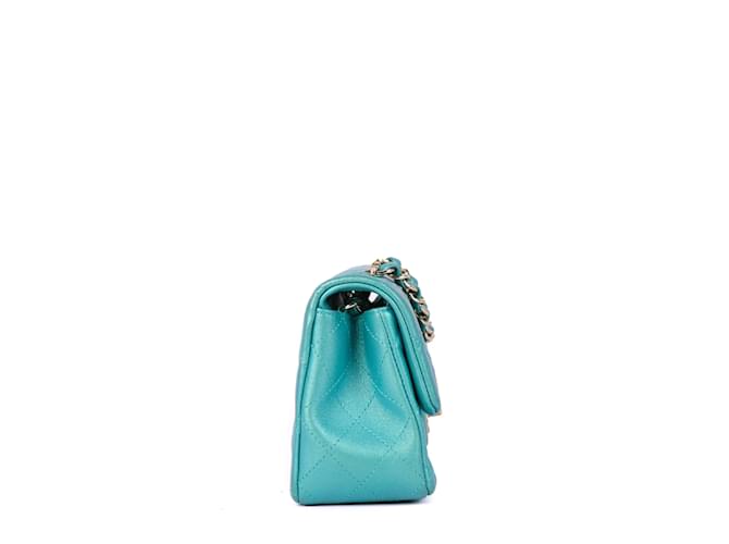 CHANEL Sacs à main Intemporels/classique Bleu - vue 4