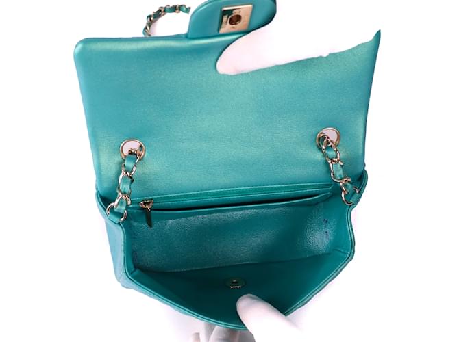 CHANEL Sacs à main Intemporels/classique Bleu - vue 5