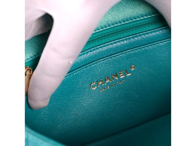CHANEL Sacs à main Intemporels/classique Bleu - vue 8