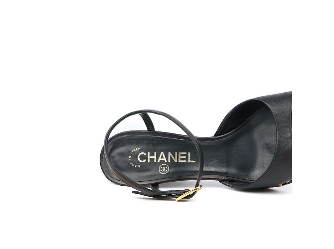 Timeless CHANEL Heels Slingback Schwarz - Ansicht 7