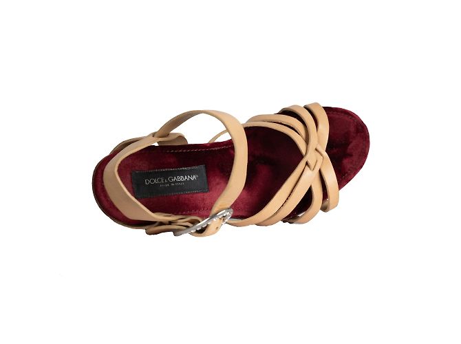Dolce & Gabbana Talons compensés à lanières - vue 5