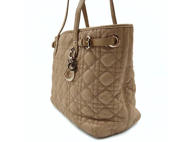 Borsa a tracolla Panarea Dior Christian Dior beige - vista 2