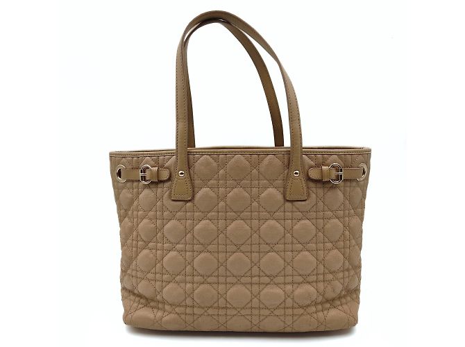 Borsa a tracolla Panarea Dior Christian Dior beige - vista 3