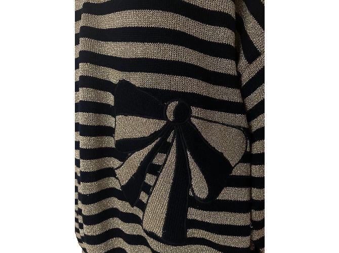 YVES SAINT LAURENT Vestidos S Negro - vista 4