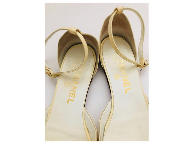 Chanel Bailarinas Mary Jane Crudo - vista 11