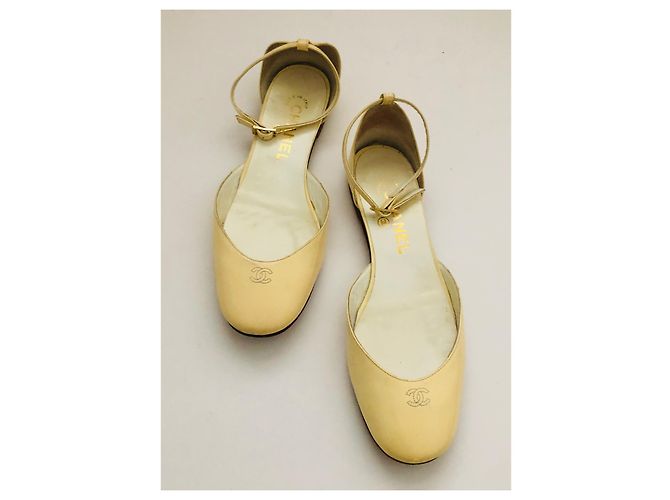 Chanel Bailarinas Mary Jane Crudo - vista 16