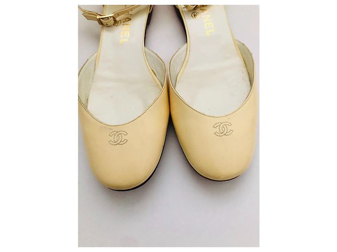 Chanel Bailarinas Mary Jane Crudo - vista 20