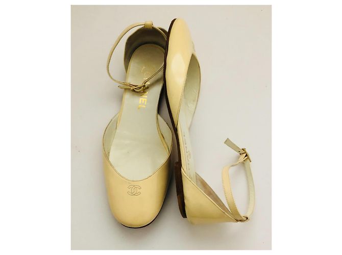 Chanel Bailarinas Mary Jane Crudo - vista 5