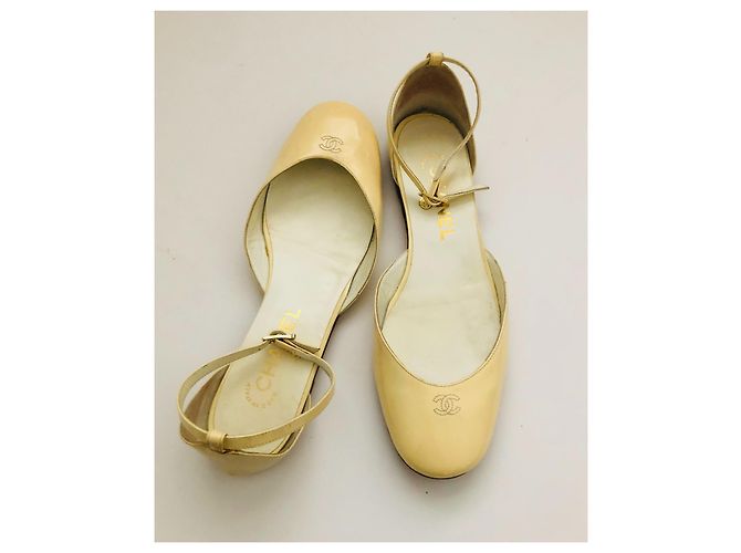 Chanel Bailarinas Mary Jane Crudo - vista 9