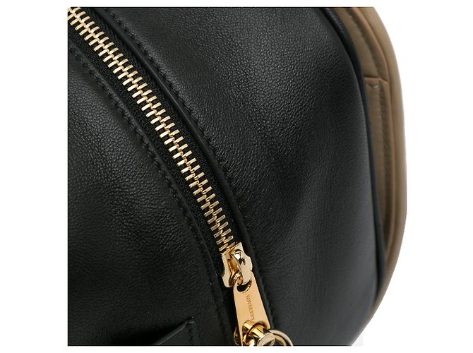 Bolsa de ombro com corrente em cubo acolchoado marrom Burberry Taupe - vista 8