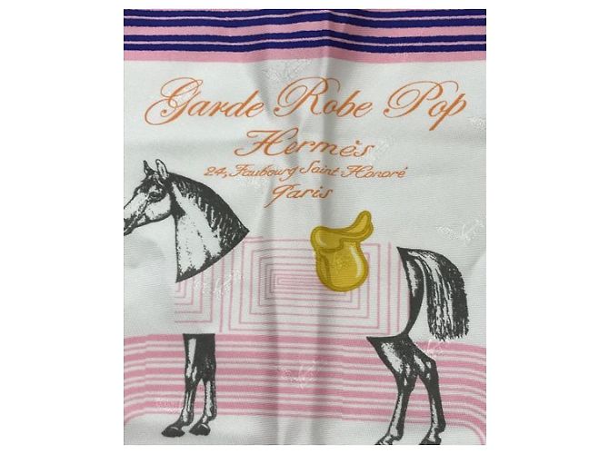 Hermès *** triángulo de HERMES 70 Novio Rosa - vista 5